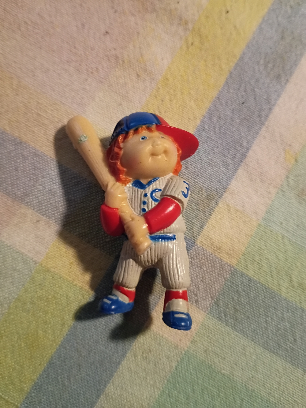 Vintage Cabbage Patch Baseball Player Figure